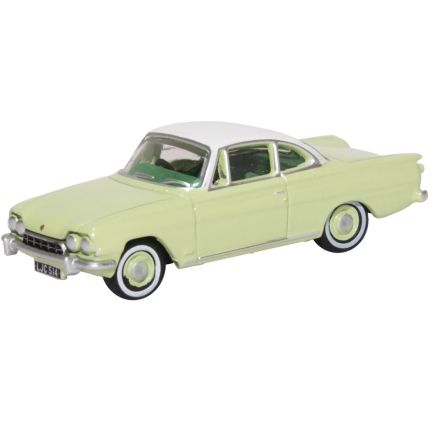 Oxford Diecast 76FCC001 OO Gauge Ford Consul Capri Lime Green And Ermine White