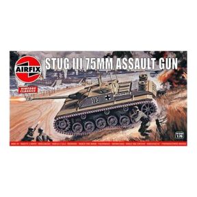 Airfix A01306V Stug III 75mm Assault Gun Plastic Kit