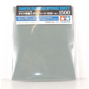 Tamiya 87150 Sanding Sponge Sheet 1500