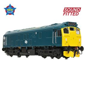 Bachmann 32-340ASF OO Gauge Class 25/1 25057 BR Blue DCC Sound Fitted