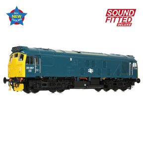 Bachmann 32-340ASFX OO Gauge Class 25/1 25057 BR Blue DCC Sound Fitted Deluxe