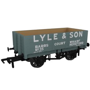 Rapido 967010 OO Gauge 1907 RCH Open Wagon Five Plank 'Lyle & Son, Hereford'