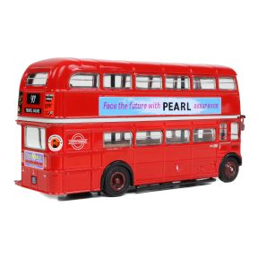 EFE E41702 OO Gauge AEC Routemaster RM1127 127CLT London Transport Red Open Style Roundel Route 90B Fulwell Garage