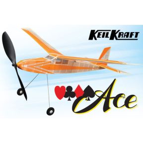 Keil Kraft KK2020 Ace Aircraft 30 Inch Wingspan Rubber Band Powered Balsa Wood Kit