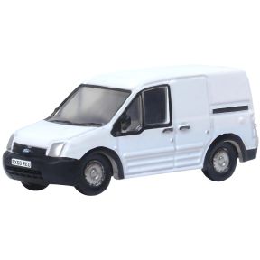 Oxford Diecast NFTC005 N Gauge Ford Transit Connect Frozen White