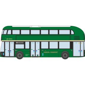 Oxford Diecast NNR009 N Gauge New Routemaster Bus Arriva/London Transport
