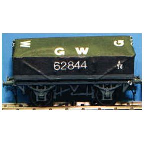 Smiths WTNT1 N Gauge GWR & SR Wagon Tarpaulin Sheets Pack Of 10