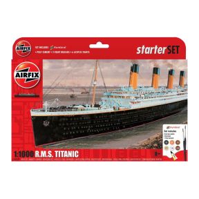 Airfix A55314 RMS Titanic Plastic Kit Starter Set