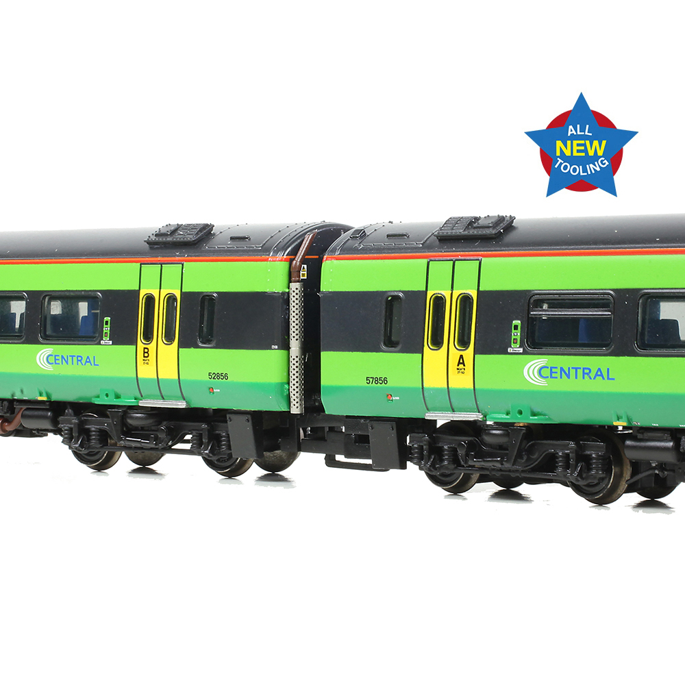 Graham Farish 371862 N Gauge Class 158 2 Car DMU 158856 Central Train