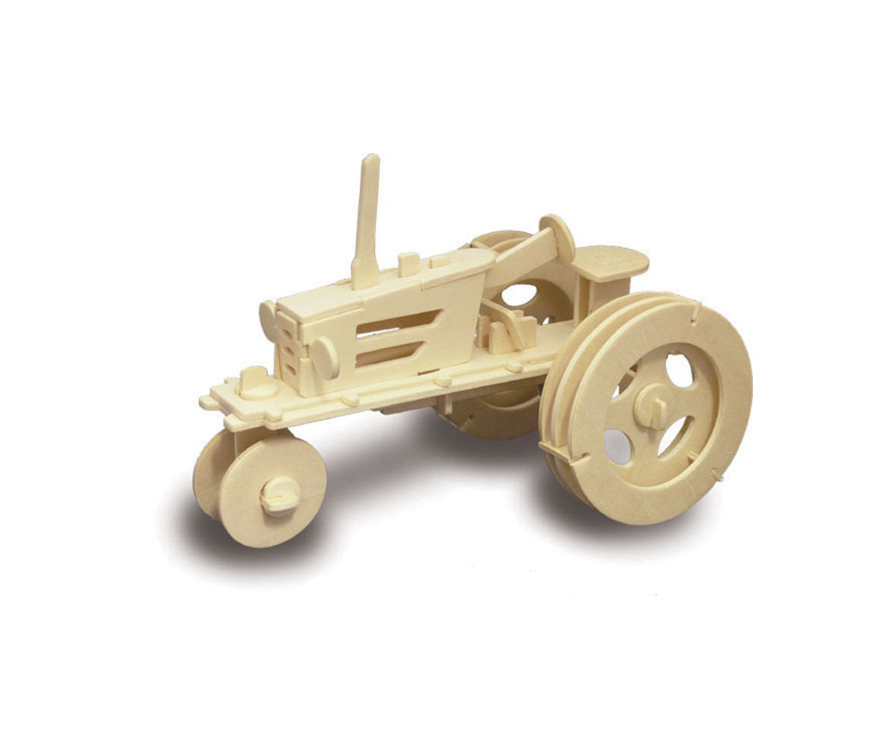 Quay P309 Tractor Woodcraft Construction Kit Wooden Kits