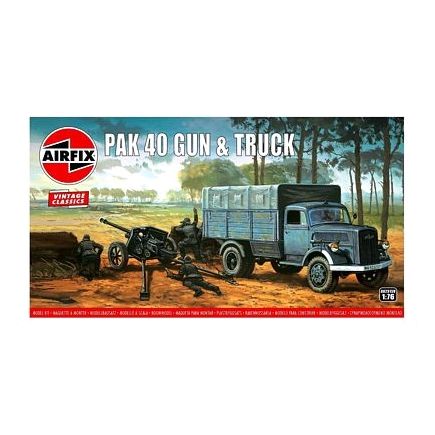 Airfix A02315V Opel Blitz & Pak 40 Gun Plastic Kit