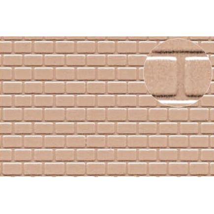 Slaters 0426 4mm Roofing Tile Grey Embossed Plasticard