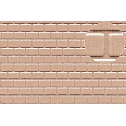 Slaters 0426 4mm Roofing Tile Grey Embossed Plasticard