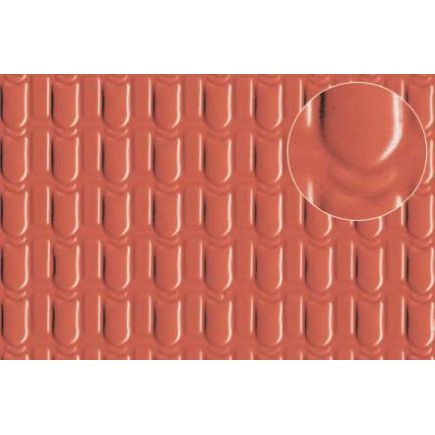 Slaters 0441 4mm Pantile Roof Medium Embossed Plasticard