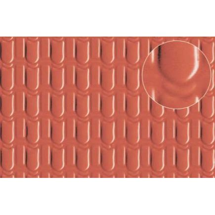 Slaters 0441 4mm Pantile Roof Medium Embossed Plasticard