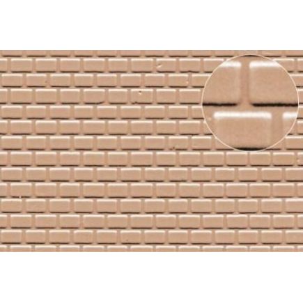 Slaters 0443 3mm Pantile Roofing Embossed Plasticard