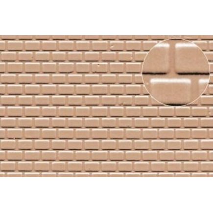 Slaters 0443 3mm Pantile Roofing Embossed Plasticard