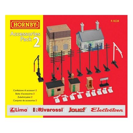Hornby R8228 OO Gauge Building Extension Pack 2