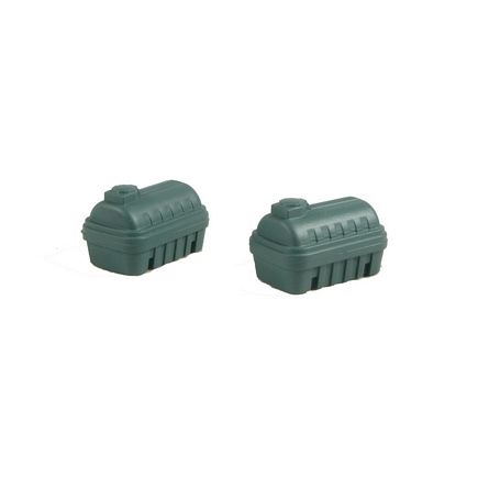 Bachmann 44-500 OO Gauge Plastic Bunded Tanks (x2)