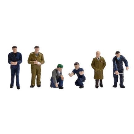 Bachmann 36-403 OO Gauge Factory Workers & Foreman