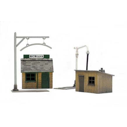 Dapol C011 OO Gauge Platelayers Hut & Coal Shed Plastic Kit