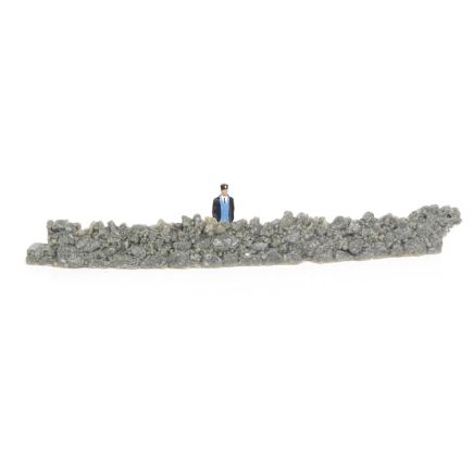 OO Gauge Curved Rough Dry Stone Walling