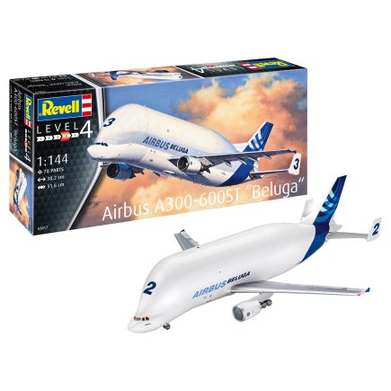 Revell 03817 Airbus A300-600ST Beluga Plastic Kit