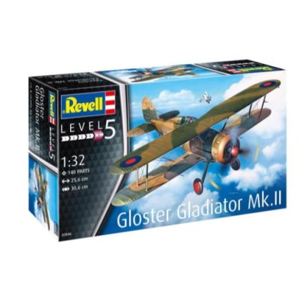 Revell 03846 Gloster Gladiator MkII Plastic Kit