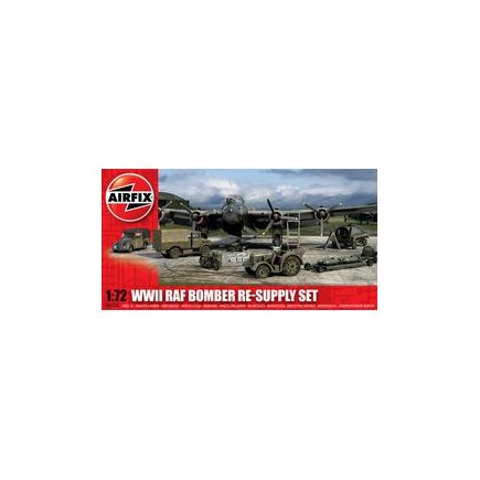 Airfix A05330 WWII RAF Bomber Re-Supply Set Plastic Kit
