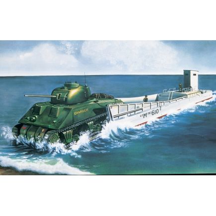 Airfix A03301V LCM3 & Sherman Tank Plastic Kit