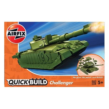 Airfix J6022 Quickbuild Challenger Tank Green