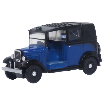 Oxford Diecast 120AT002 TT Gauge Austin Low Loader Taxi Oxford Blue