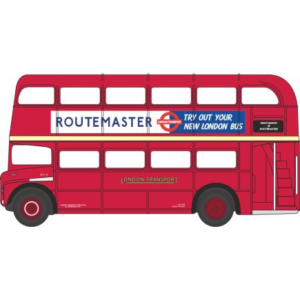 Oxford Diecast 120RM001 TT Gauge Routemaster Bus London Transport