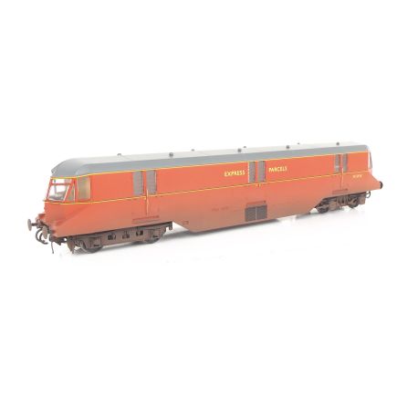 Heljan 19432 OO Gauge GW AEC Parcels Railcar No.34 BR Crimson Express Parcels Weathered