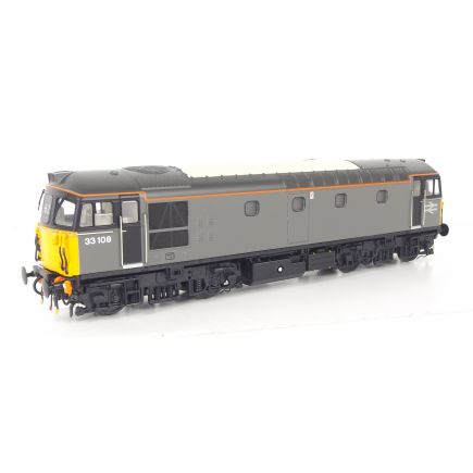 Heljan 3371 OO Gauge Class 33 33108 BR General Grey