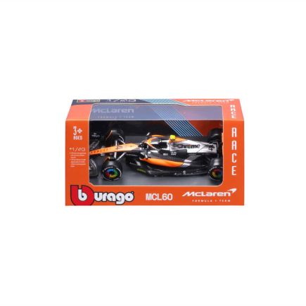 Bburago 18-38187N F1 Mclaren MCL60 No.4 Lando Norris 2023 Season