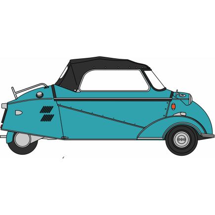 Oxford Diecast 18MBC008 Messerschmitt KR200 Turkisgrun