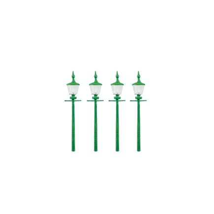 Ratio 213 N Gauge Station/Street Lamps Plastic Kit