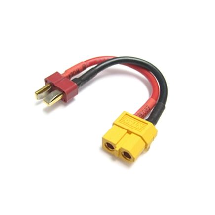 Etronix ET0842 Female XT-60 to Male Dean Plug Connector Adaptor