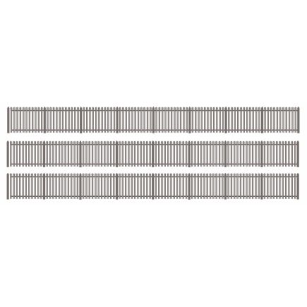 Ratio 281 N Gauge Modern Palisade Fencing