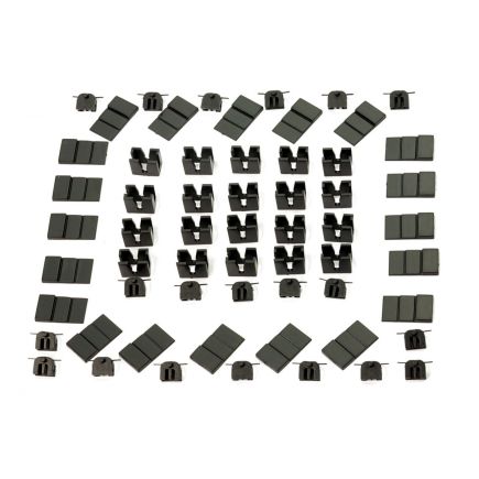 Dapol 2A-000-014 N Gauge 20 NEM Pockets for Easi-Fit Magnetic Couplings
