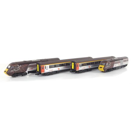 Dapol 2D-019-016 N Gauge Class 43 HST 43285 And 43321 Cross Country Bookset