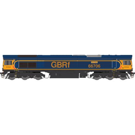 Dapol 2D-066-005 N Gauge Class 66 66706 'Nene Valley' GBRf