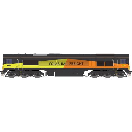 Dapol 2D-066-009 N Gauge Class 66 66846 Colas Rail