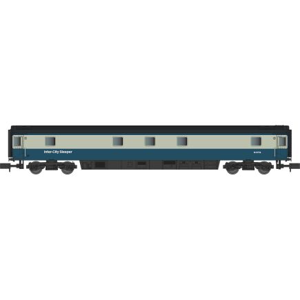 Dapol 2D-006-009 N Gauge BR Mk3 Sleeper Coach M10714 BR Blue And Grey