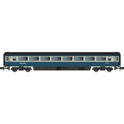 Dapol 2P-009-300 N Gauge BR Mk3 Second Class Coach Loco Hauled M12018 BR Blue And Grey