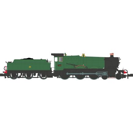 Dapol 2S-001-005S N Gauge GW Manor 4-6-0 7818 'Granville Manor' GW Green Shirtbutton DCC Sound Fitted