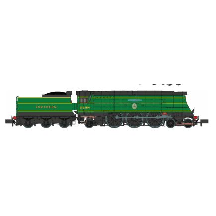 Dapol 2S-034-001 N Gauge SR Battle of Britain 4-6-2 21C164 'Fighter Command' SR Malachite Green