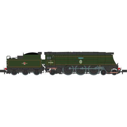 Dapol 2S-034-002S N Gauge SR Battle of Britain 4-6-2 34066 'Spitfire' BR Green Late Crest DCC Sound