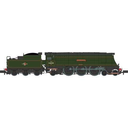 Dapol 2S-034-005S N Gauge SR West Country 4-6-2 34030 'Watersmeet' BR Green Late Crest DCC Sound